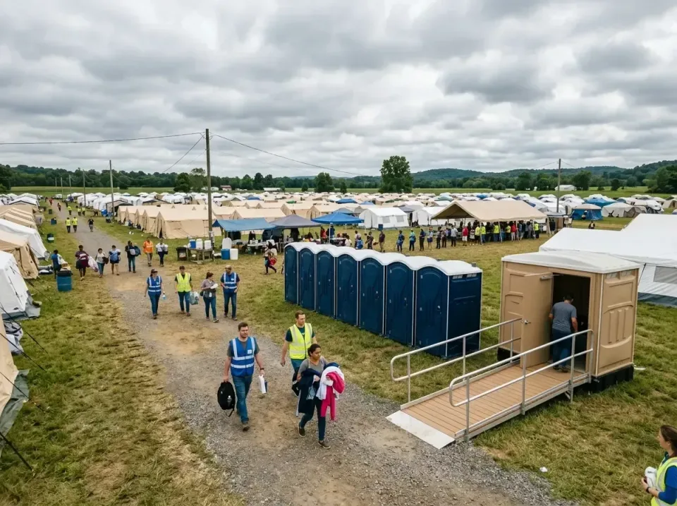 disaster-relief-camp-restrooms-010 — frequently asked questions, Dumpster & Portable Bathrooms Rental in Keller, TX